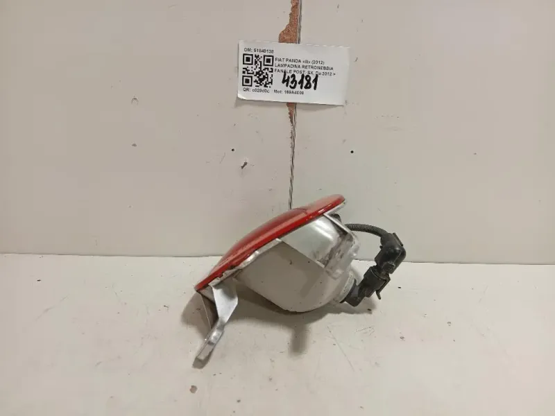 Lampadina Retronebbia Fanale POST SX 51848138 Fiat Panda III 2012