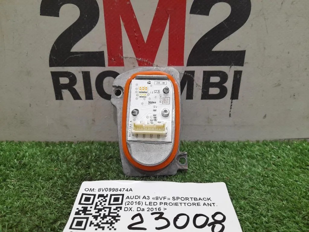 LED Proiettore ANT DX 8V0998474A Audi A3 8VF Sportback 2016