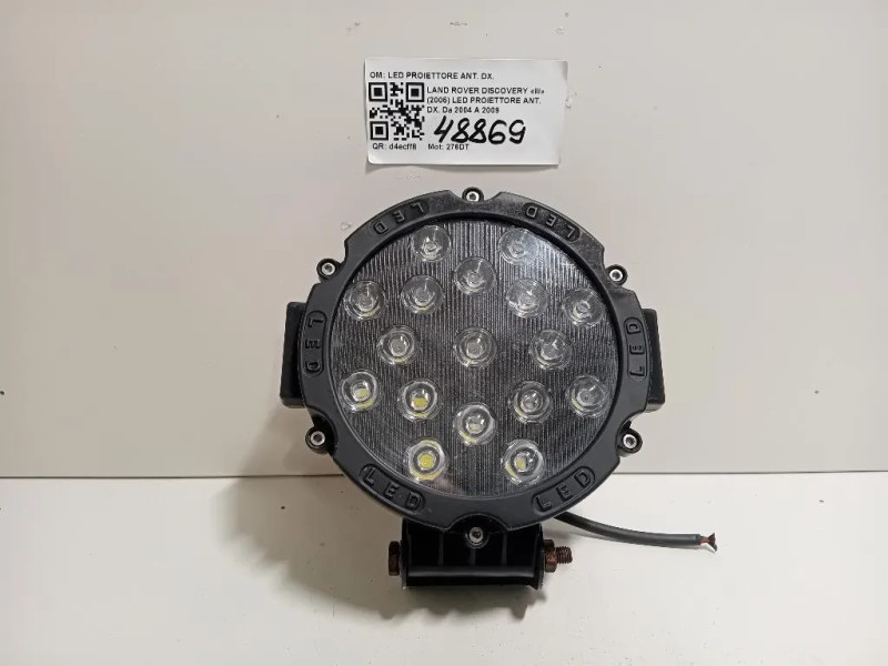 LED Proiettore ANT DX LED PROIETTORE ANT DX Land Rover Discovery III 2005