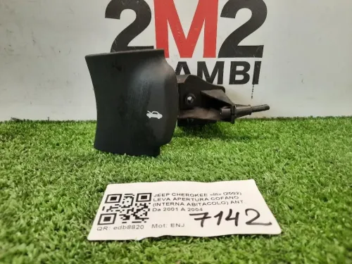 LEVA Apertura Cofano Interna Abitacolo ANT  Jeep Cherokee III 2002