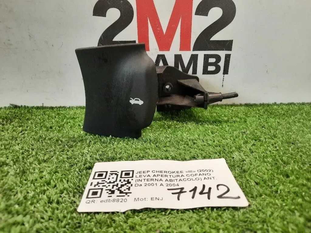 LEVA Apertura Cofano Interna Abitacolo ANT Jeep Cherokee III 2002