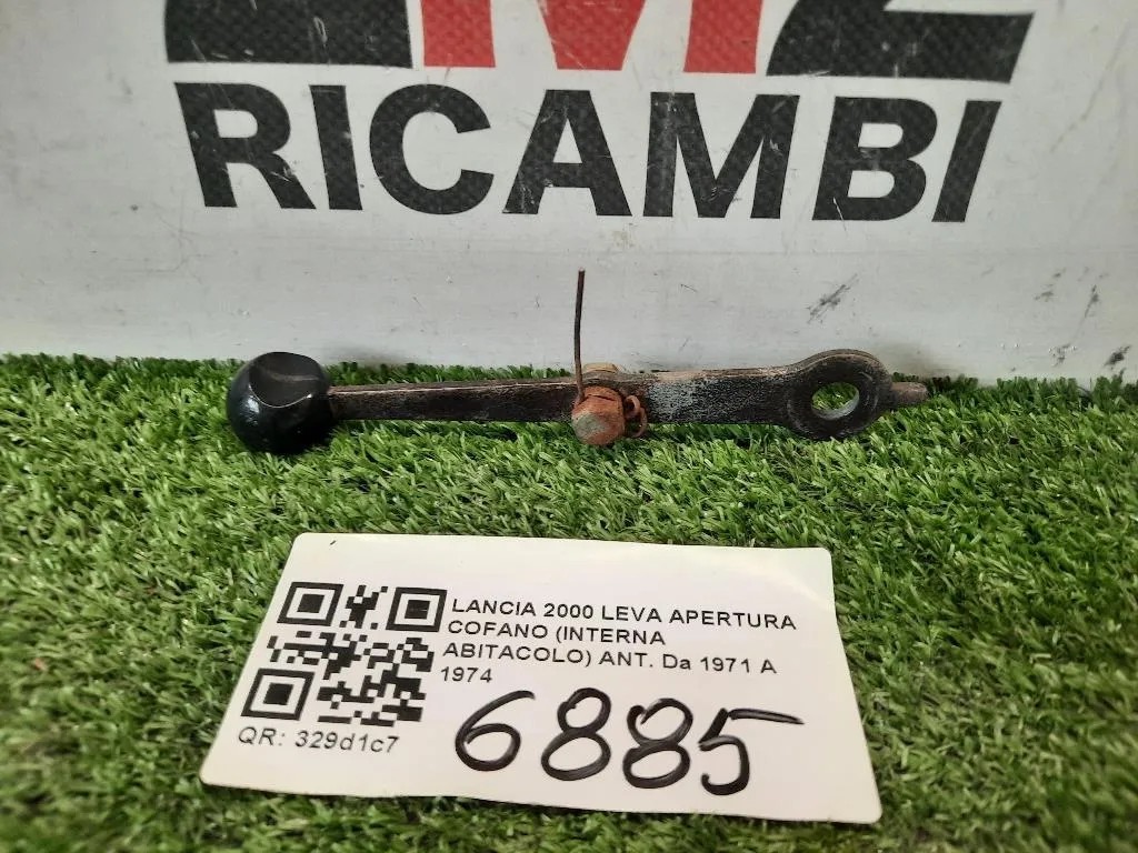 LEVA Apertura Cofano Interna Abitacolo ANT  Lancia 2000