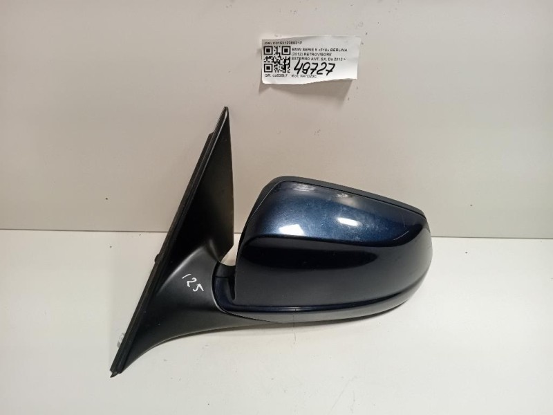 Retrovisore Esterno ANT SX 3 PIN F01531239931P Bmw Serie 5 F10 Berlina 2012