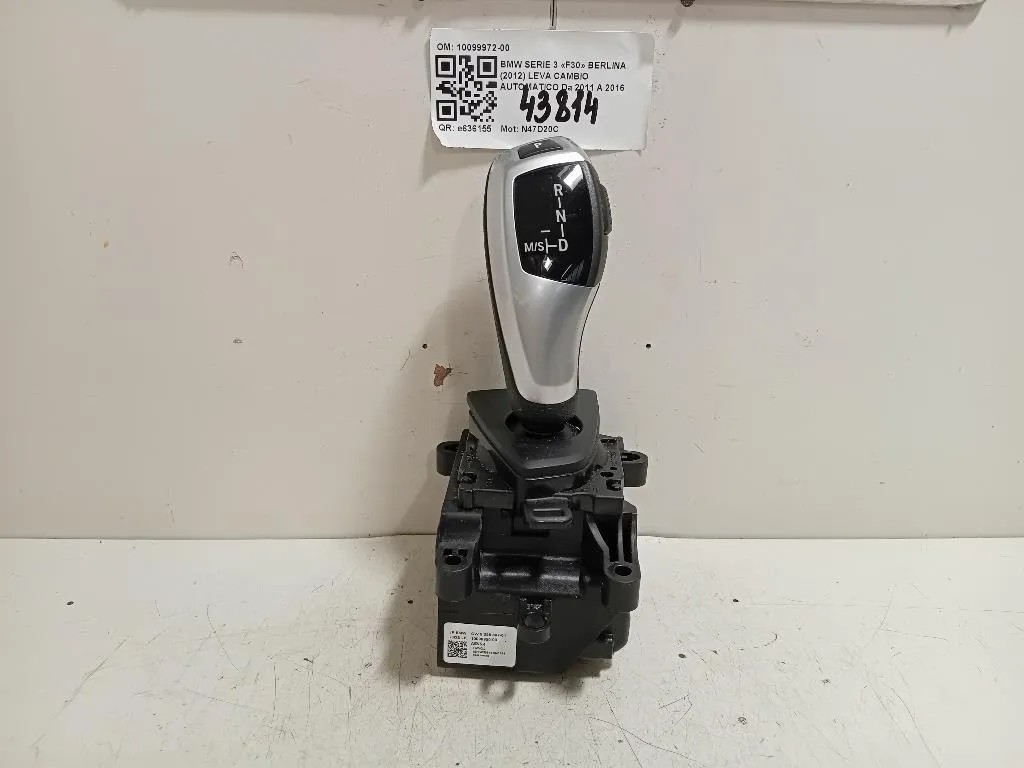 LEVA Cambio Automatico 10099972-00 Bmw Serie 3 F30 Berlina 2012