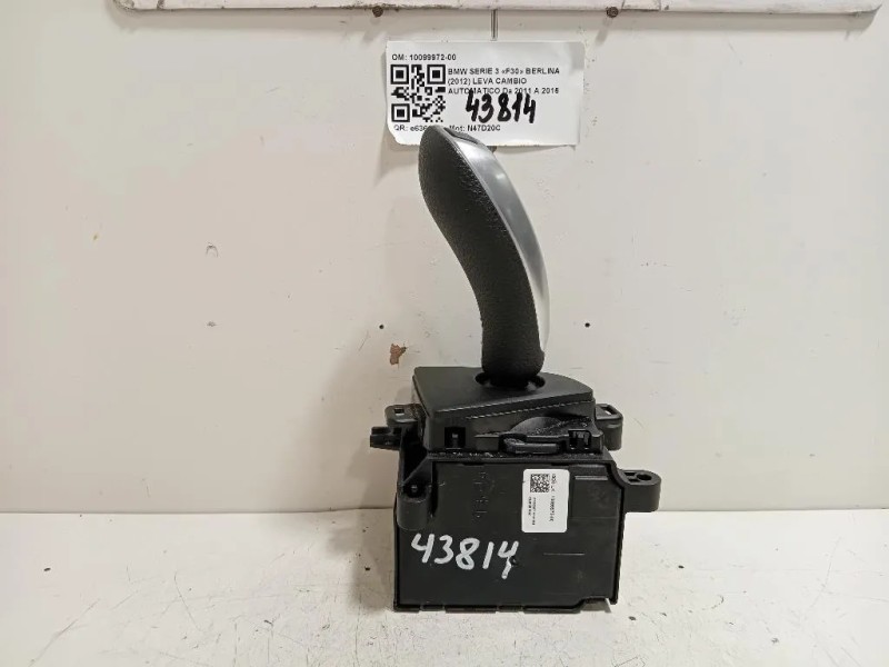 LEVA Cambio Automatico 10099972-00 Bmw Serie 3 F30 Berlina 2012