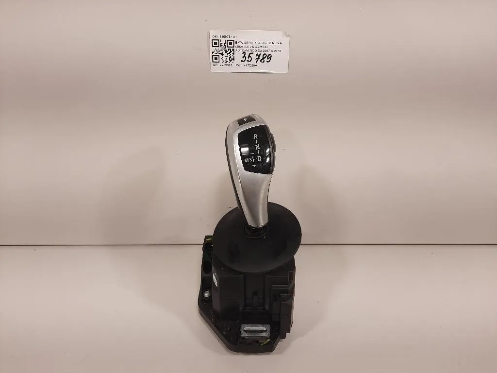 LEVA Cambio Automatico 9159751 01 Bmw Serie 5 E60 Berlina 2004