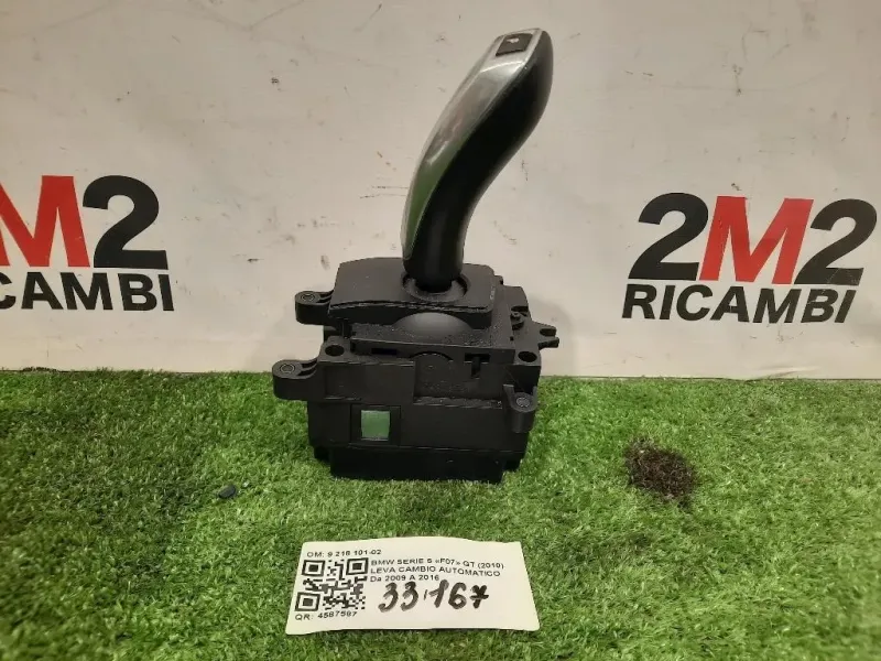 LEVA Cambio Automatico 9 218 101-02 Bmw Serie 5 F07 GT 2010