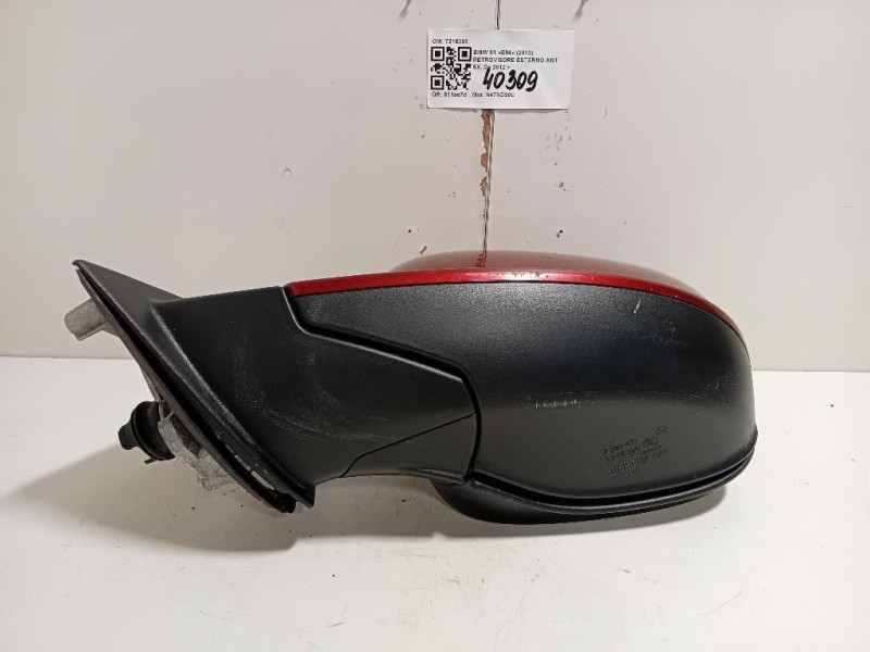 Retrovisore Esterno ANT SX 5 PIN VETRO SPECCHIO Bmw X1 E84 2010