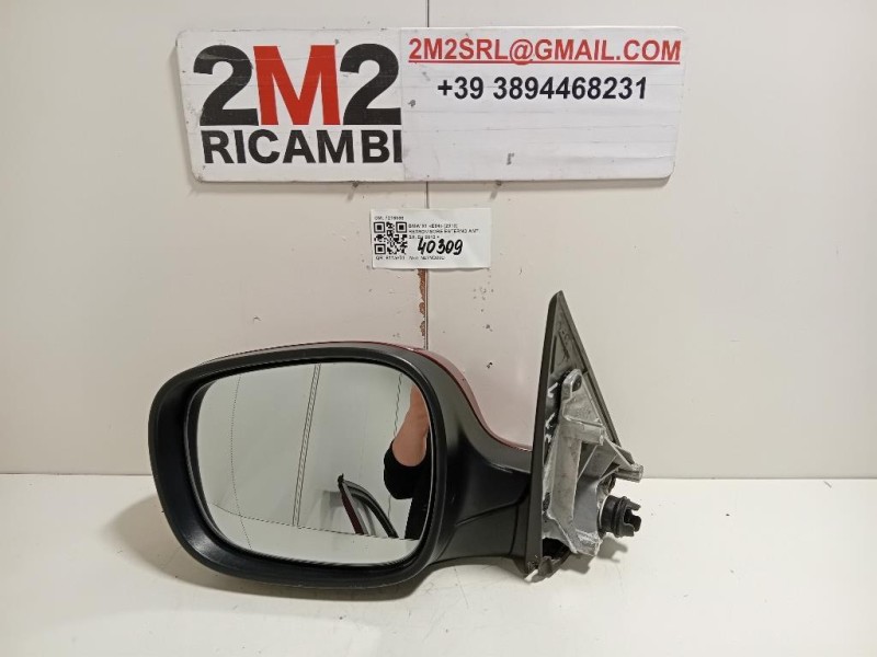 Retrovisore Esterno ANT SX 5 PIN VETRO SPECCHIO Bmw X1 E84 2010