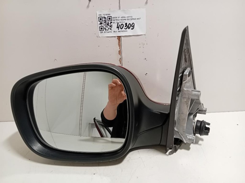 Retrovisore Esterno ANT SX 5 PIN VETRO SPECCHIO Bmw X1 E84 2010