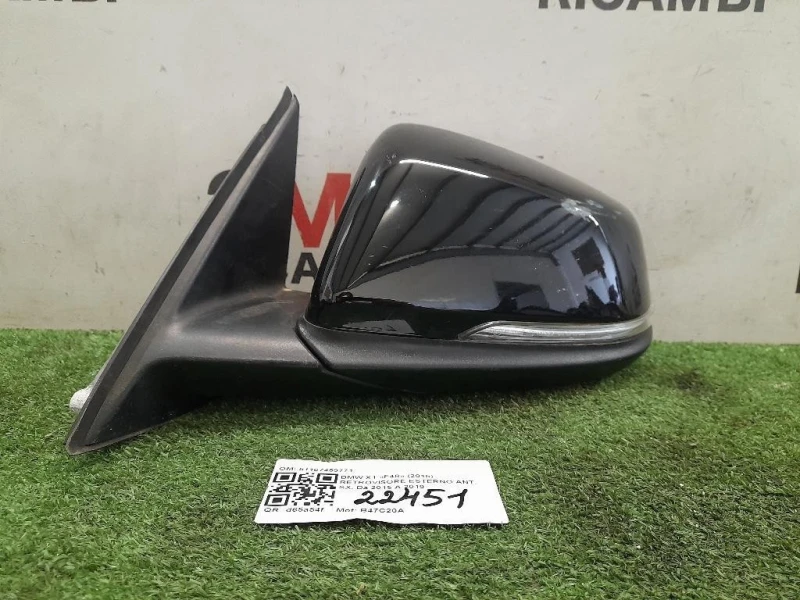 Retrovisore Esterno ANT SX 51167459771 6 PIN Bmw X1 F48 2015