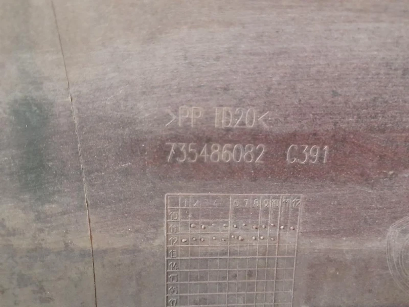 Paraurti ANT 735486082 Lancia Ypsilon III 2011