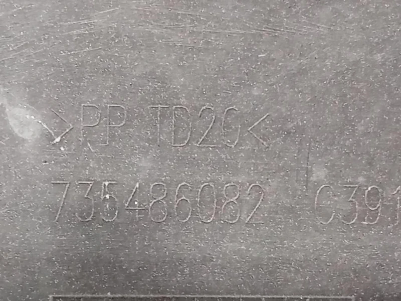 Paraurti ANT 735486082 Lancia Ypsilon III 2011