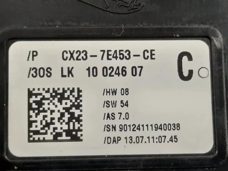 LEVA Cambio Automatico 9X23-7E453-CE Jaguar XF I 2008