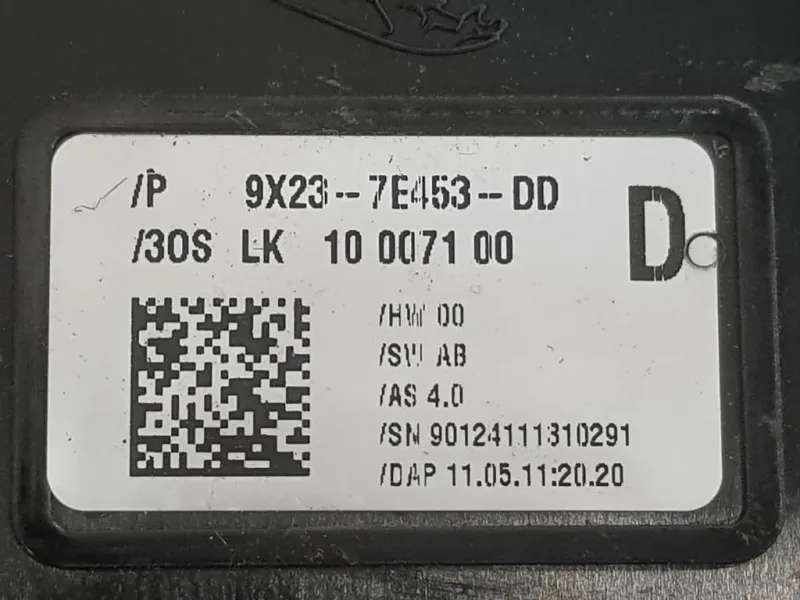 LEVA Cambio Automatico 9X23-7E453-DB Jaguar XF I 2008