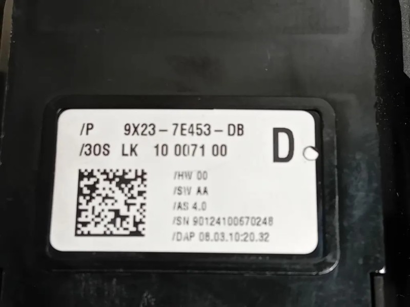 LEVA Cambio Automatico 9X23-7E453-DB Jaguar XF I 2008