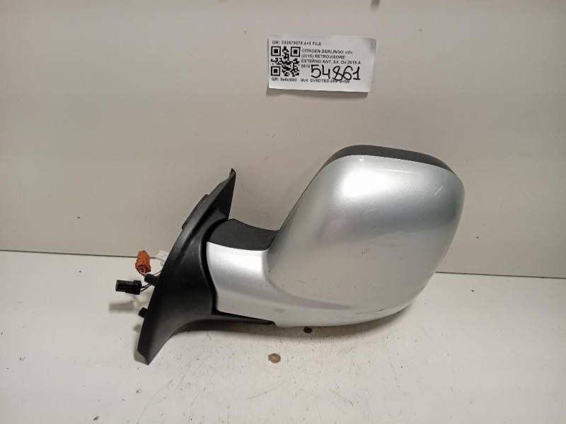 Retrovisore Esterno ANT SX 232673075 4+3 FILE Citroen Berlingo III 2015