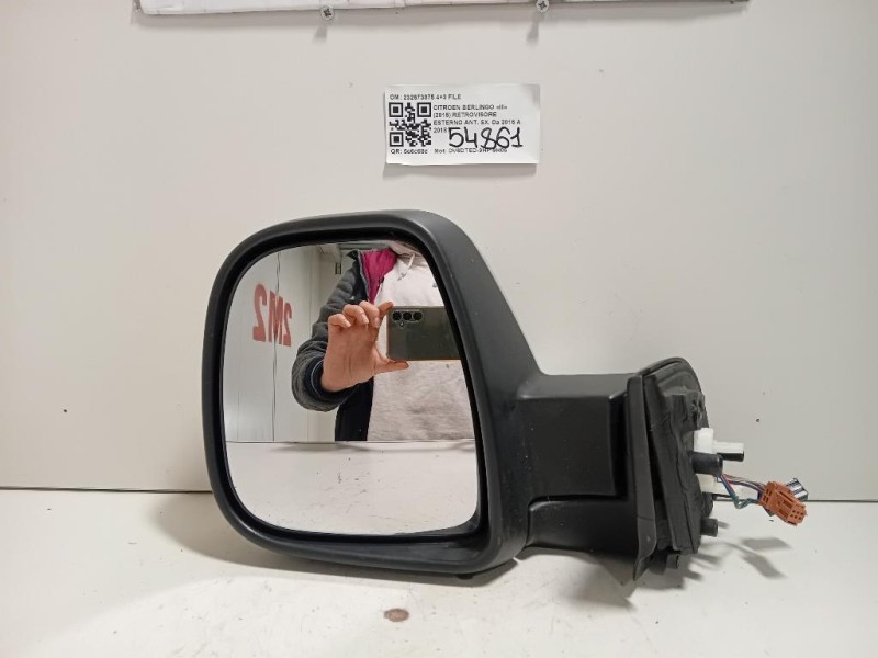Retrovisore Esterno ANT SX 232673075 4+3 FILE Citroen Berlingo III 2015