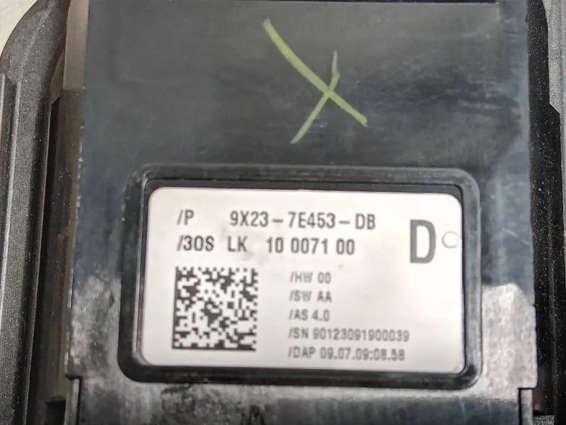 LEVA Cambio Automatico 9X23-7E453-DB Jaguar XF I 2008