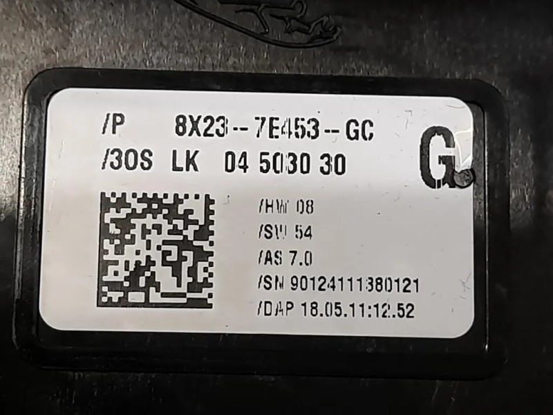 LEVA Cambio Automatico 8X23-7E453-GC Jaguar XF I 2011