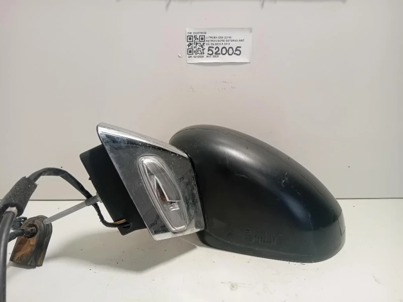 Retrovisore Esterno ANT SX 232676025 5 FILE Citroen DS3 2016