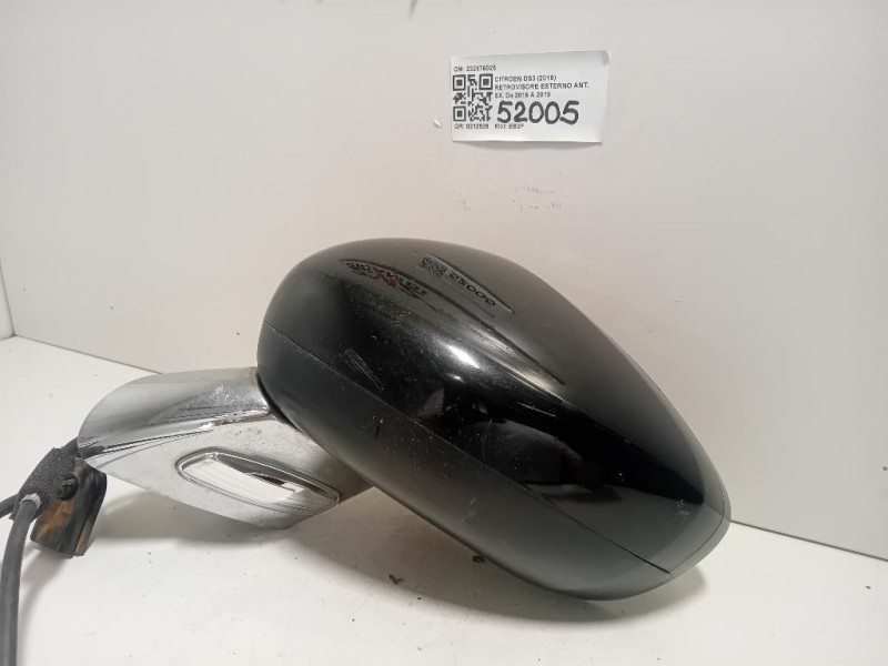 Retrovisore Esterno ANT SX 232676025 5 FILE Citroen DS3 2016