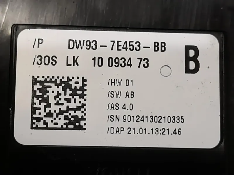 LEVA Cambio Automatico DW93-7E453-BB Jaguar XJ8 X408 2003