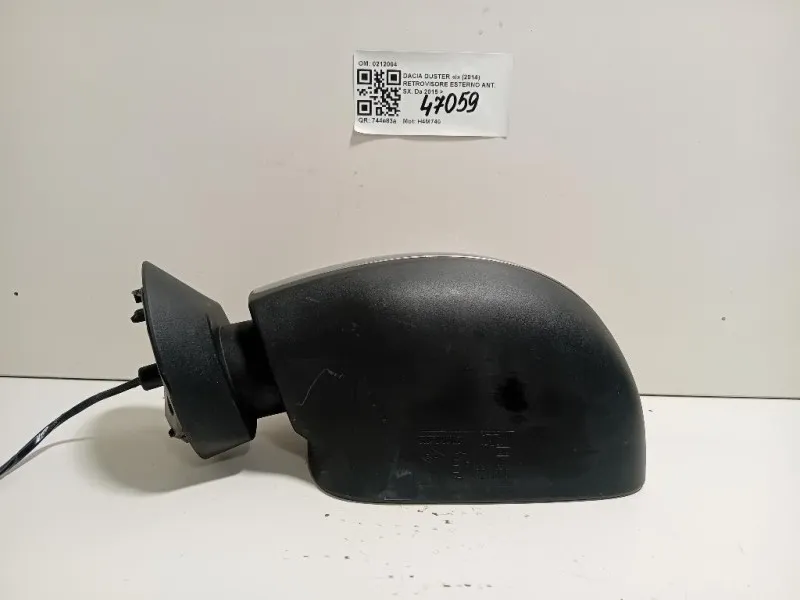 Retrovisore Esterno ANT SX 5 FILI SPECCHIO SPECCHIETTO VETRO Dacia Duster I 2014