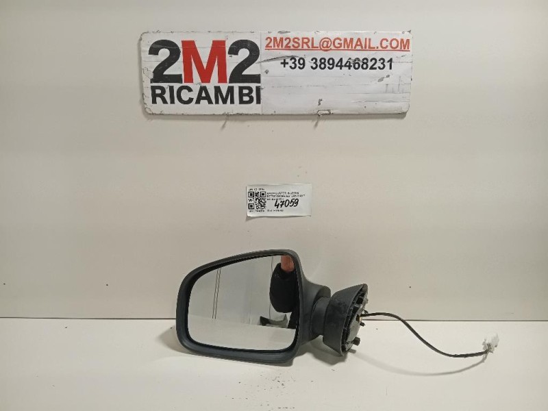 Retrovisore Esterno ANT SX 5 FILI SPECCHIO SPECCHIETTO VETRO Dacia Duster I 2014
