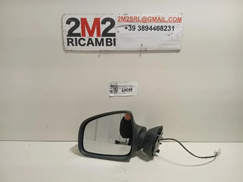 Retrovisore Esterno ANT SX 5 FILI SPECCHIO SPECCHIETTO VETRO Dacia Duster I 2014