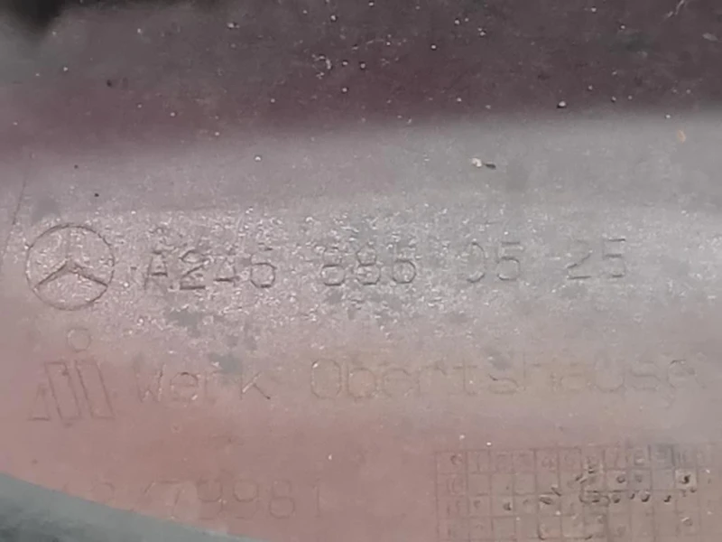 Paraurti ANT A2468850525 Mercedes Classe B W246 2012