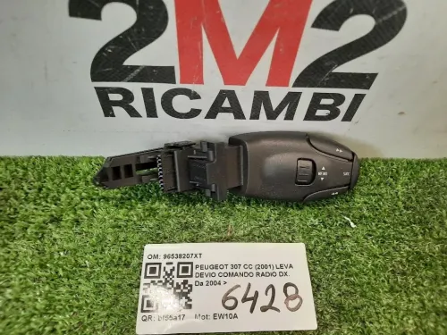 LEVA Devio Comando Radio DX 96538207XT Peugeot 307 CC 2001