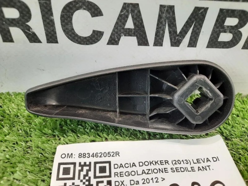 LEVA DI Regolazione Sedile ANT DX 883462052R Dacia Dokker 2013