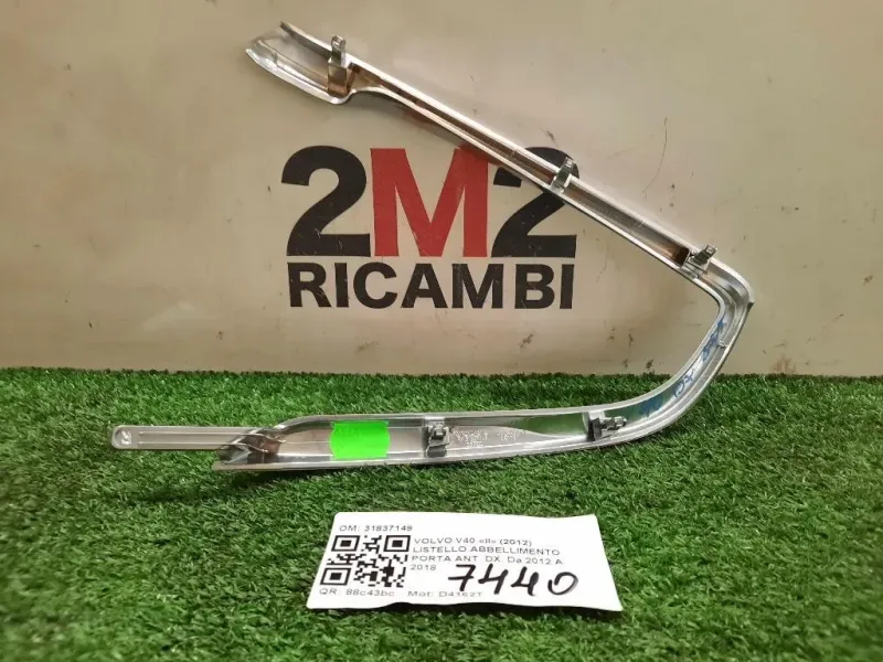 Listello Abbellimento Porta ANT DX 31837149 Volvo V40 II 2012