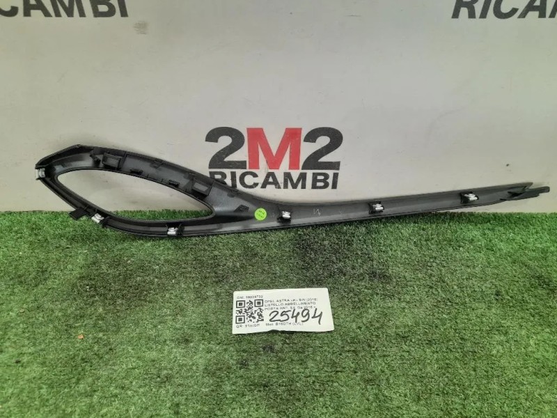 Listello Abbellimento Porta ANT SX 39039732 Opel Astra K SW 2016