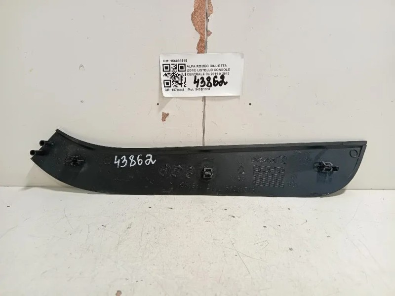 Listello Console Centrale 156088515 Alfa Romeo Giulietta 2010