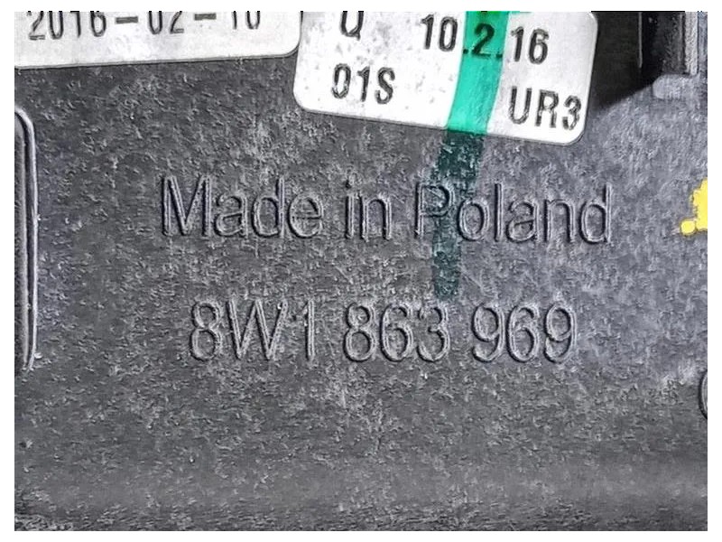 Listello Console Centrale 8W1863969 8W1863969 Audi A4 8W5 Avant 2015