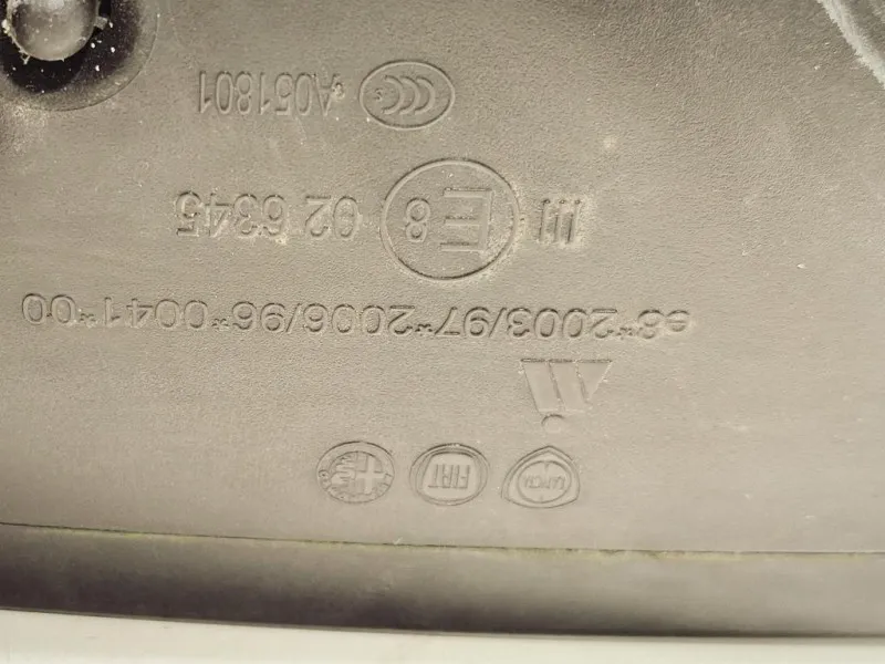 Retrovisore Esterno ANT SX 7 FILI VETRO SPECCHIO SPECCHIETTO Fiat 500L 2013