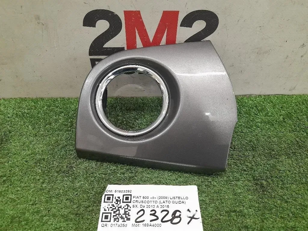 Listello Cruscotto LATO Guida SX 51803292 Fiat 500 II 2008