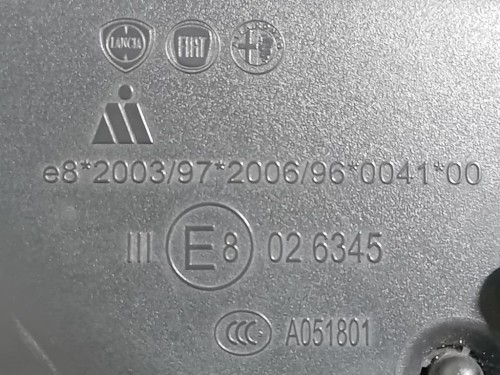 Retrovisore Esterno ANT SX SPECCHIO SPECCHIETTO VETRO Fiat 500L 2013