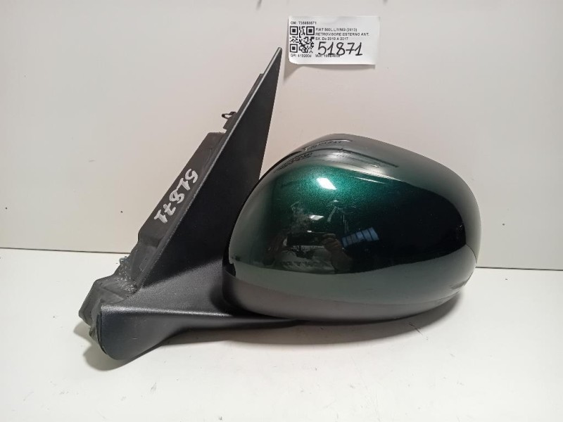 Retrovisore Esterno ANT SX 7 FILI 735558571 Fiat 500L Living 2013