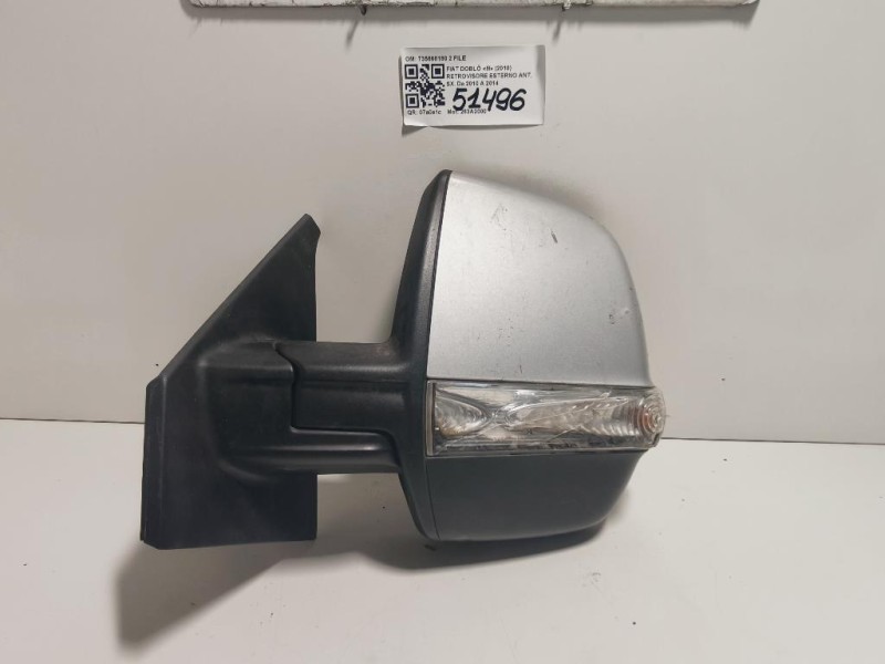 Retrovisore Esterno ANT SX 735668180 2 FILE Fiat Doblò III 2010