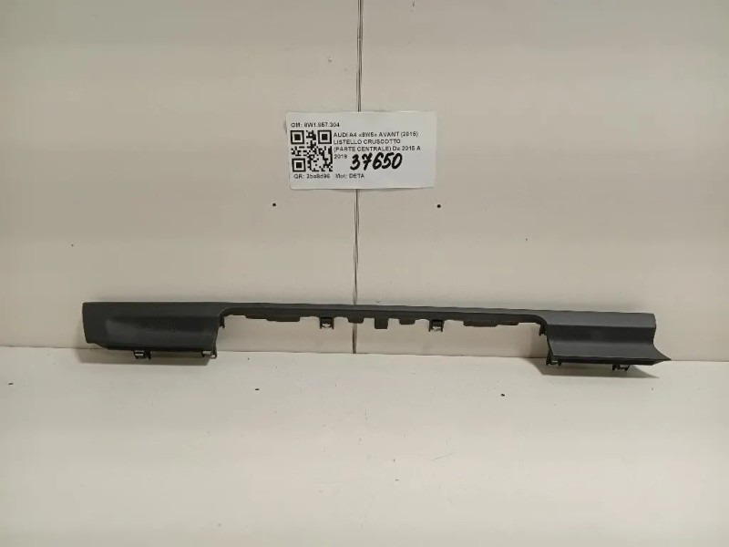 Listello Cruscotto Parte Centrale 8W1857304 Audi A4 8W5 Avant 2015