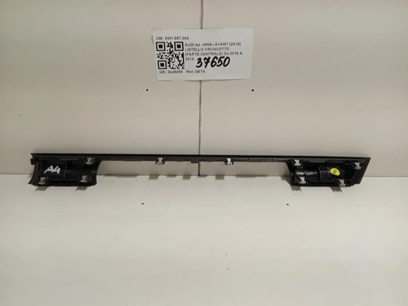 Listello Cruscotto Parte Centrale 8W1857304 Audi A4 8W5 Avant 2015