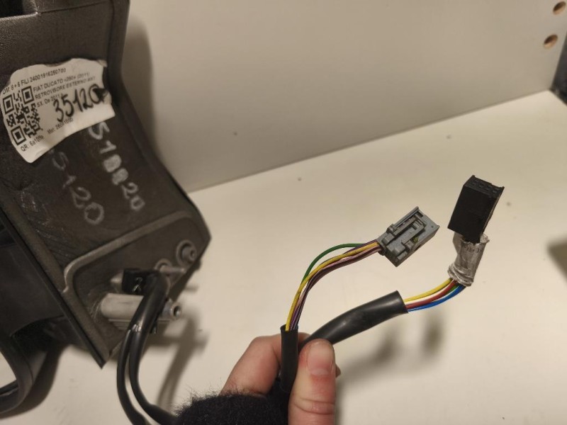 Retrovisore Esterno ANT SX 8 + 6 FILI 24001916250700 Fiat Ducato 250 2011