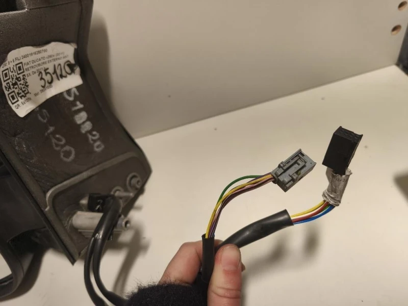 Retrovisore Esterno ANT SX 8 + 6 FILI 24001916250700 Fiat Ducato 250 2011