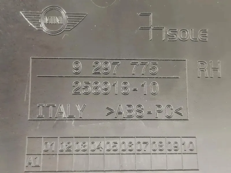 Listello Cruscotto Parte Centrale KIT LISTELLO DECORAZIONE CRUSSCOTO Mini MINI Cooper F55 2018