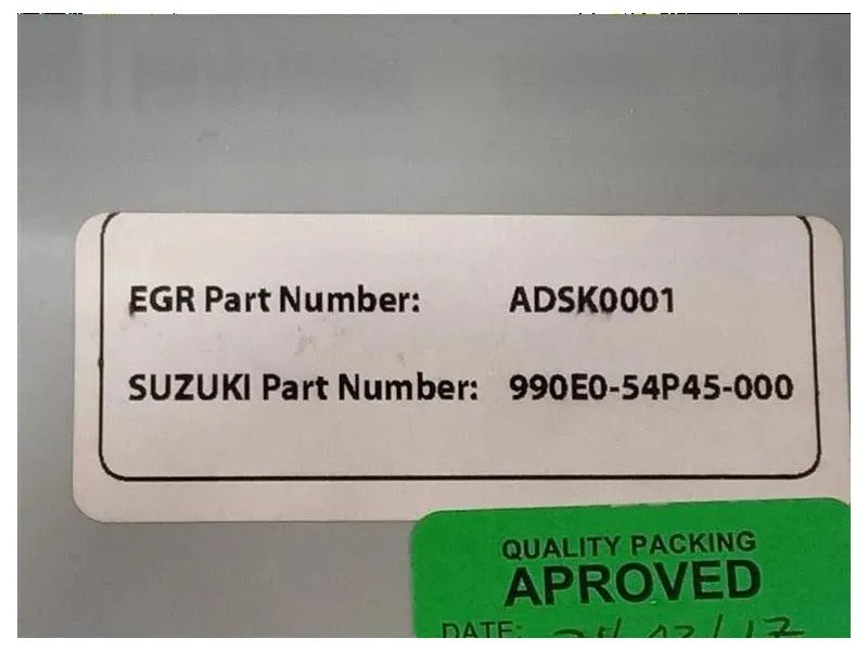 Listello Decorazione Paraurti ANT 9900-54P45-000 Suzuki Vitara II 2018