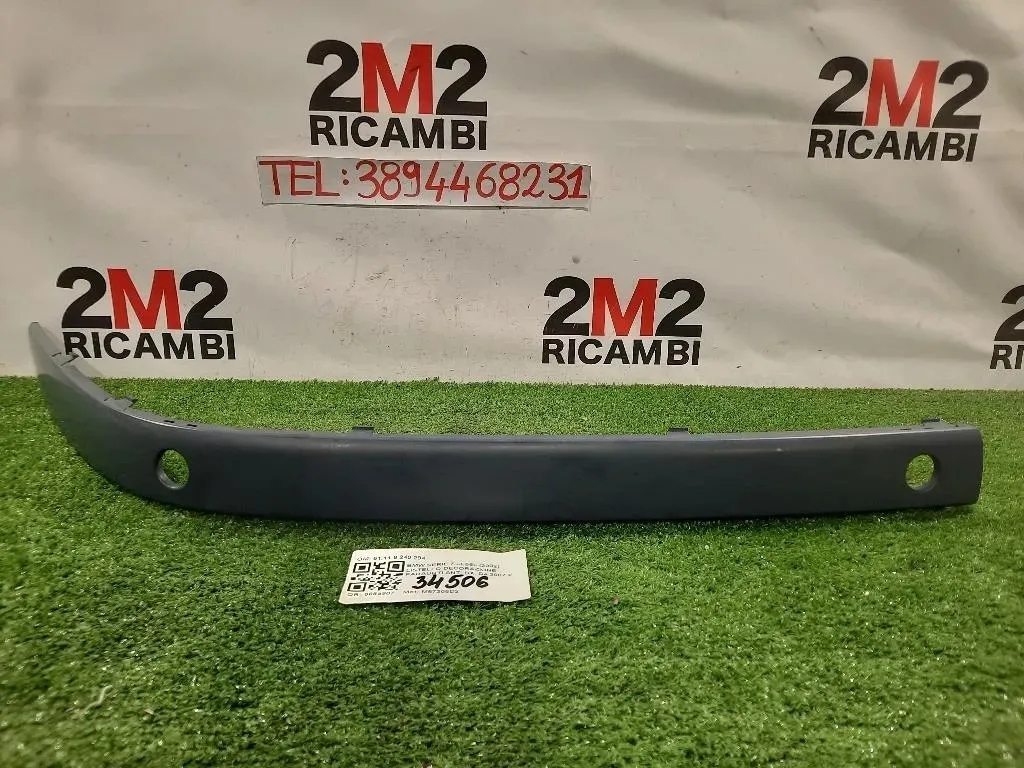 Listello Decorazione Paraurti ANT DX 5111-8 240 294 Bmw Serie 7 E65 2002