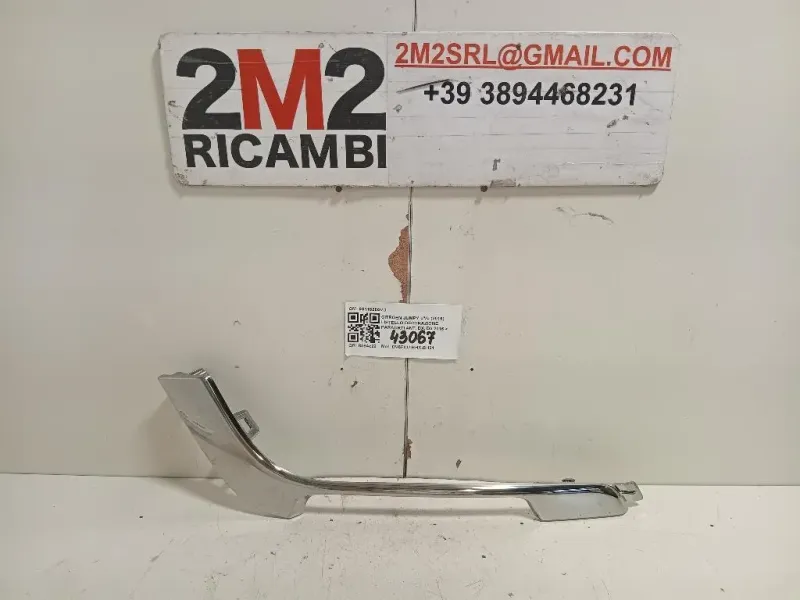 Listello Decorazione Paraurti ANT DX 98118266VD Citroen Jumpy IV 2016